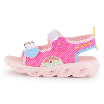 SANDALEN AUS DURCHBROCHENEM STRICK BILLIEBLUSH M&Auml;DCHEN