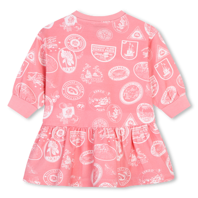 Langarm-Kleid KENZO KIDS M&Auml;DCHEN