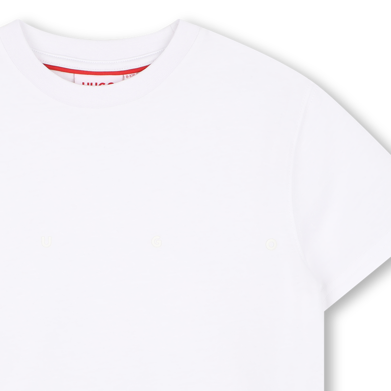 T-Shirt mit kurzen &Auml;rmeln HUGO 
                        JUNGE