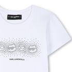 T-Shirt mit kurzen &Auml;rmeln KARL LAGERFELD KIDS 
                    M&Auml;DCHEN