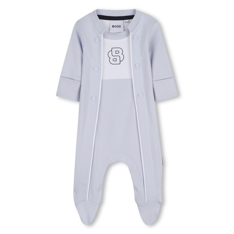 PYJAMA MIT DRUCKKNOPFVERSCHLUSS BOSS 
                        JUNGE