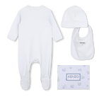 Pajama, hut und l&auml;tzchen set KENZO KIDS 
                    JUNGE