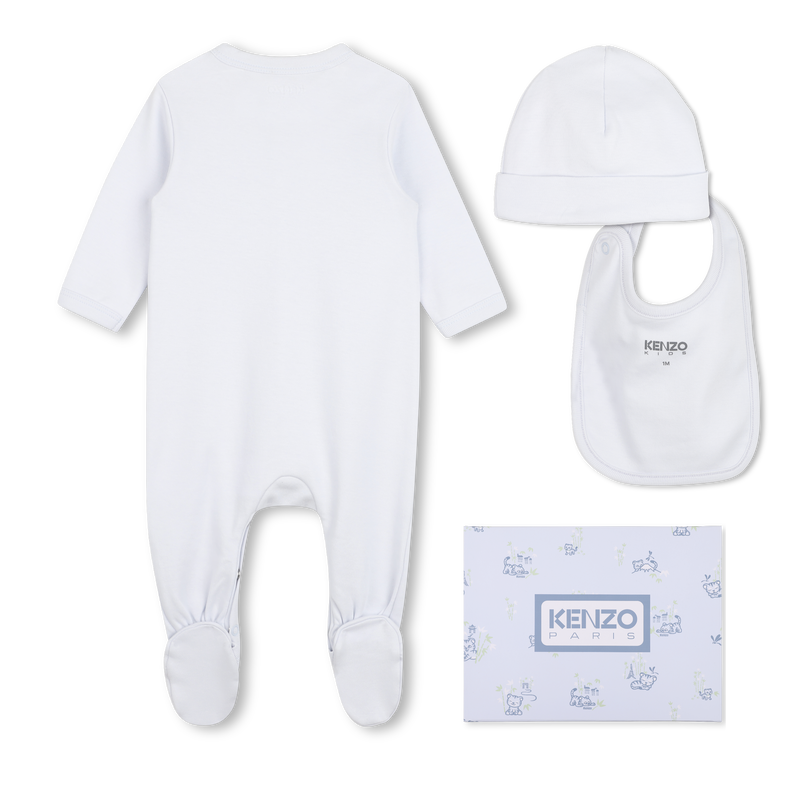 PAJAMA, HUT UND L&Auml;TZCHEN SET KENZO KIDS 
                        JUNGE