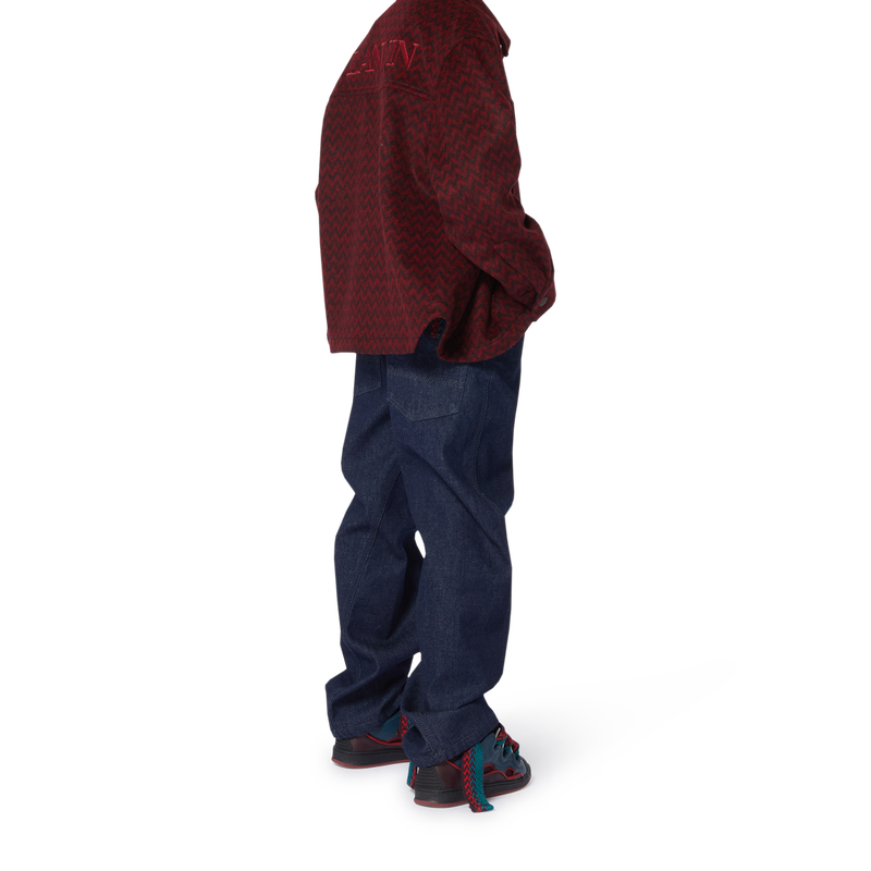 Fleecejacke mit Print LANVIN 
                        JUNGE