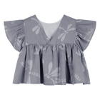 Bluse im kimono-schnitt KENZO KIDS 
                    M&Auml;DCHEN