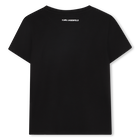 Kurz&auml;rmeliges T-Shirt KARL LAGERFELD KIDS 
                    M&Auml;DCHEN