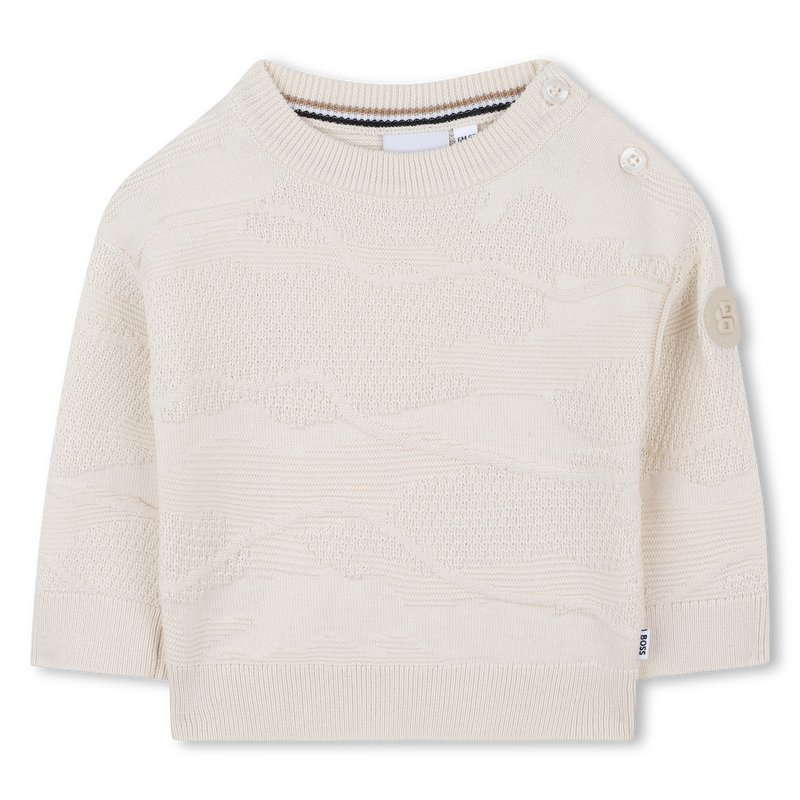 Pullover mit Rundhalsausschnitt BOSS 
                        JUNGE