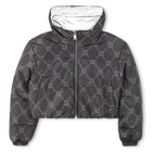 Kurze Wende-Winterjacke HUGO 
                    M&Auml;DCHEN