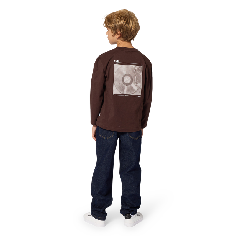 Langarmshirt BOSS 
                        JUNGE