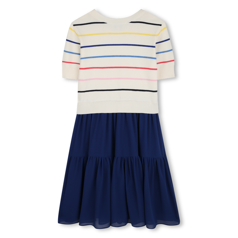 2-in-1 Kleid mit Logo SONIA RYKIEL 
                        M&Auml;DCHEN