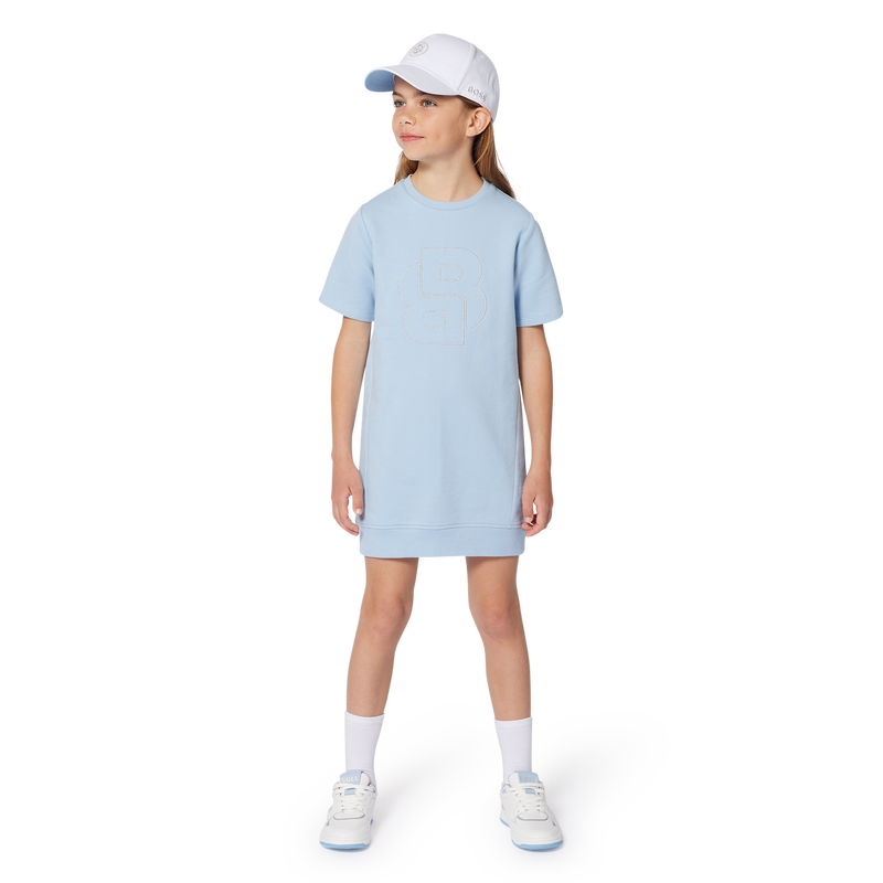 Kurz&auml;rmeliges Kleid BOSS 
                        M&Auml;DCHEN