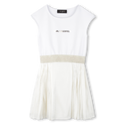 &Auml;rmelloses Festkleid KARL LAGERFELD KIDS 
                    M&Auml;DCHEN