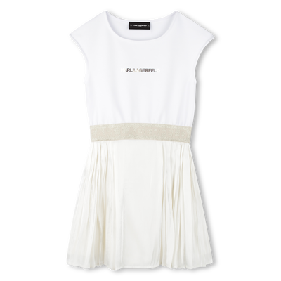 &Auml;rmelloses Festkleid KARL LAGERFELD KIDS M&Auml;DCHEN