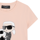 T-Shirt mit kurzen &Auml;rmeln KARL LAGERFELD KIDS 
                    M&Auml;DCHEN