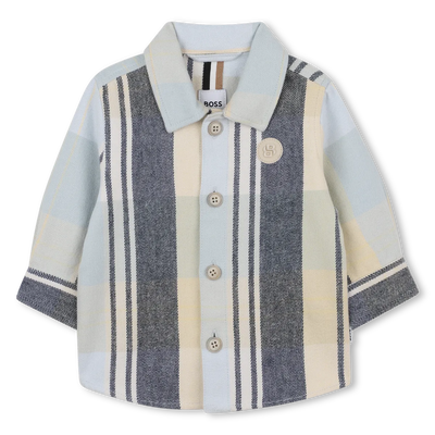 Lang&auml;rmeliges Hemd BOSS JUNGE