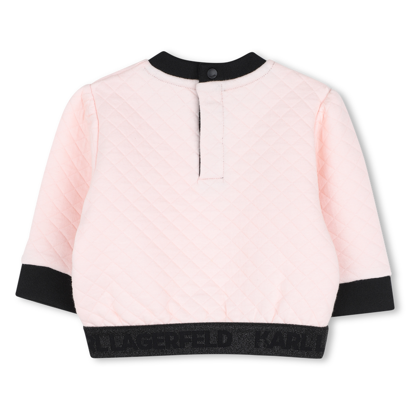 Sweat- und Rockset KARL LAGERFELD KIDS 
                        M&Auml;DCHEN
