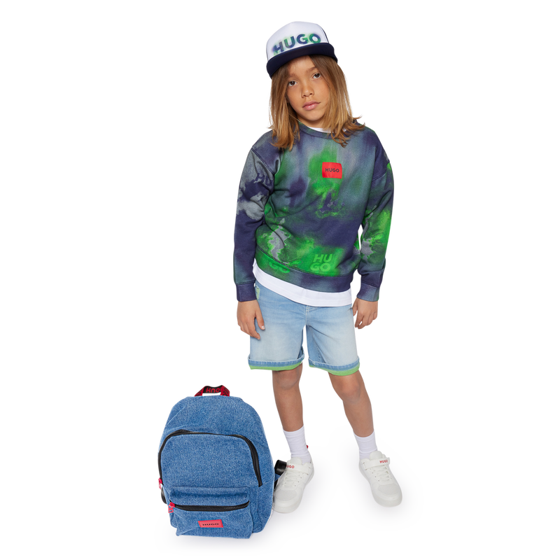 Schn&uuml;rsneaker mit Klett HUGO 
                    JUNGE