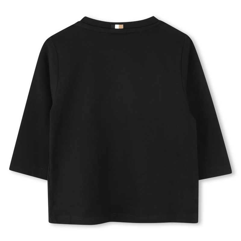 Baumwoll-Shirt mit Logo BOSS 
                        JUNGE