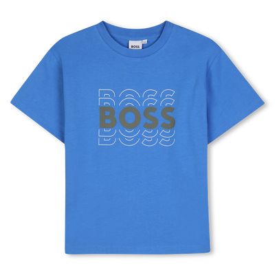 KURZ&Auml;RMELIGES T-SHIRT BOSS JUNGE