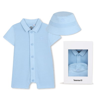 SET AUS NEOPRENANZUG UND BUCKET HAT TIMBERLAND JUNGE