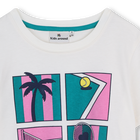 Kurz&auml;rmeliges t-shirt KIDS AROUND 
                    M&Auml;DCHEN