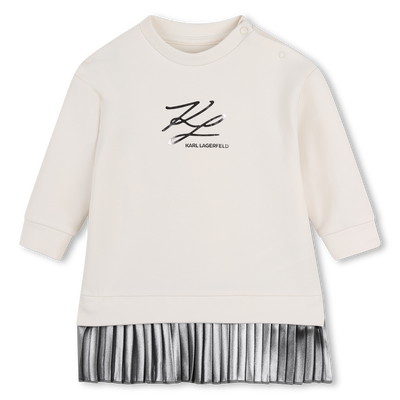 Langarmkleid KARL LAGERFELD KIDS M&Auml;DCHEN