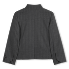 Gestreifte Jacke mit ausgefallenem Kragen ZADIG & VOLTAIRE 
                    M&Auml;DCHEN