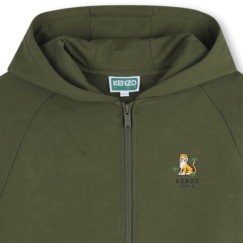 KAPUZENPULLOVER MIT REISSVERSCHLUSS KENZO KIDS 
                        JUNGE