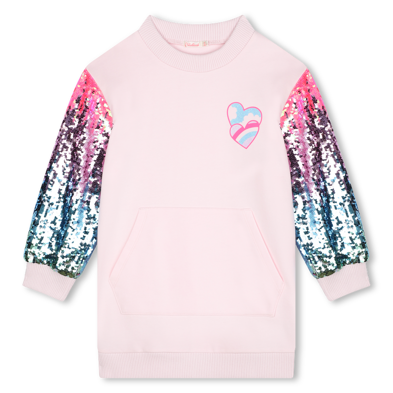 Sweatkleid mit Pailletten BILLIEBLUSH 
                        M&Auml;DCHEN