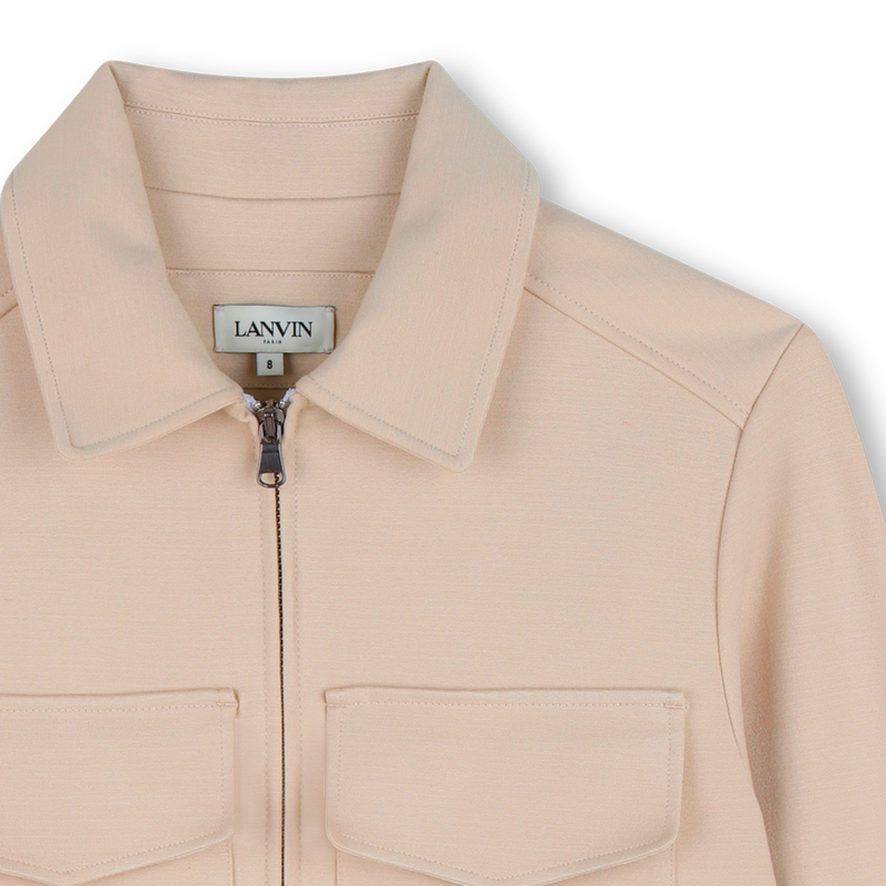 KAPUZENPULLOVER MIT REISSVERSCHLUSS LANVIN 
                        JUNGE