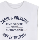 Kurz&auml;rmeliges t-shirt ZADIG VOLTAIRE 
                    M&Auml;DCHEN