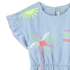 Jeans-Kleid mit Stickereien BILLIEBLUSH 
                    M&Auml;DCHEN