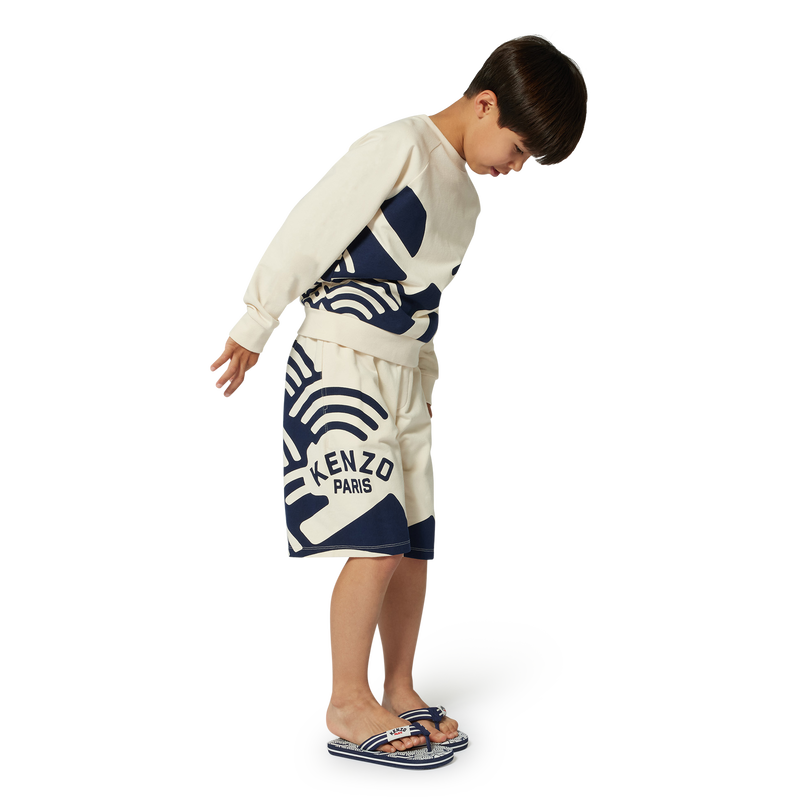Bermudas mit Siegel-Druck KENZO KIDS 
                        JUNGE