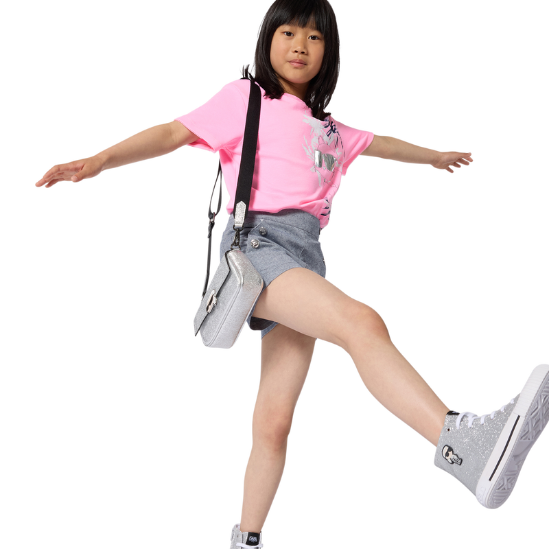 Sneaker zum schn&uuml;ren KARL LAGERFELD KIDS 
                        M&Auml;DCHEN