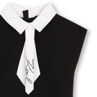 Kurz&auml;rmeliges kleid KARL LAGERFELD KIDS 
                    M&Auml;DCHEN