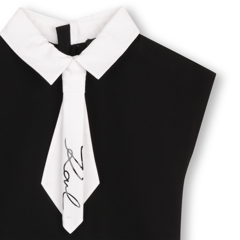 KURZ&Auml;RMELIGES KLEID KARL LAGERFELD KIDS 
                        M&Auml;DCHEN