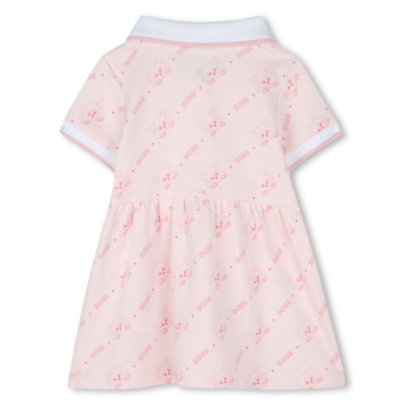 Bedrucktes Polokleid BOSS 
                        M&Auml;DCHEN