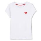 Kurz&auml;rmeliges t-shirt, WEISS, hi-res