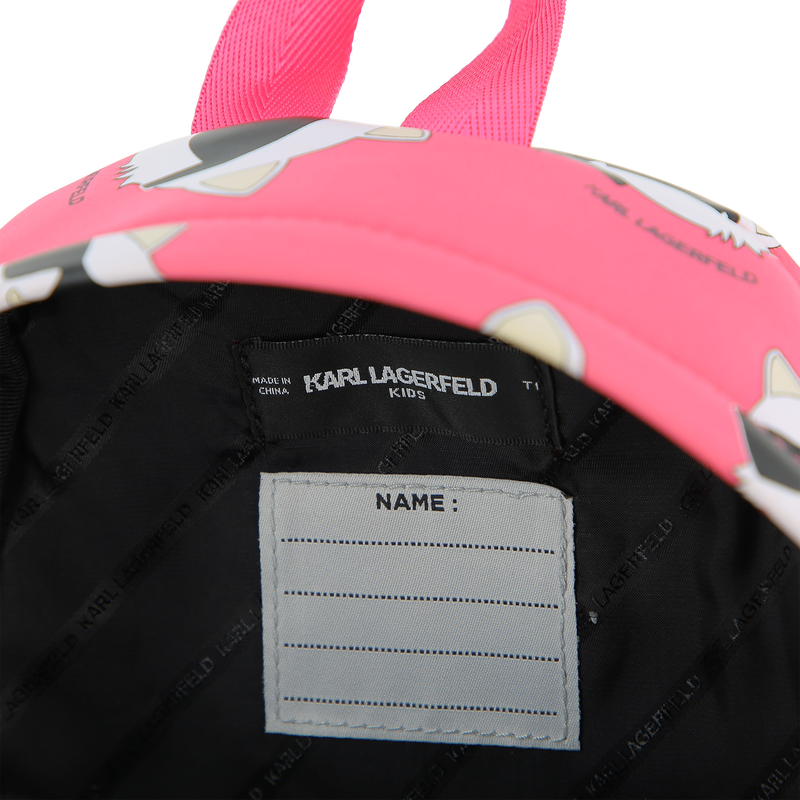 Kleiner Rucksack KARL LAGERFELD KIDS 
                        M&Auml;DCHEN