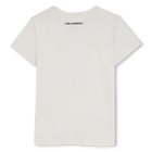T-Shirt mit kurzen &Auml;rmeln KARL LAGERFELD KIDS 
                    M&Auml;DCHEN