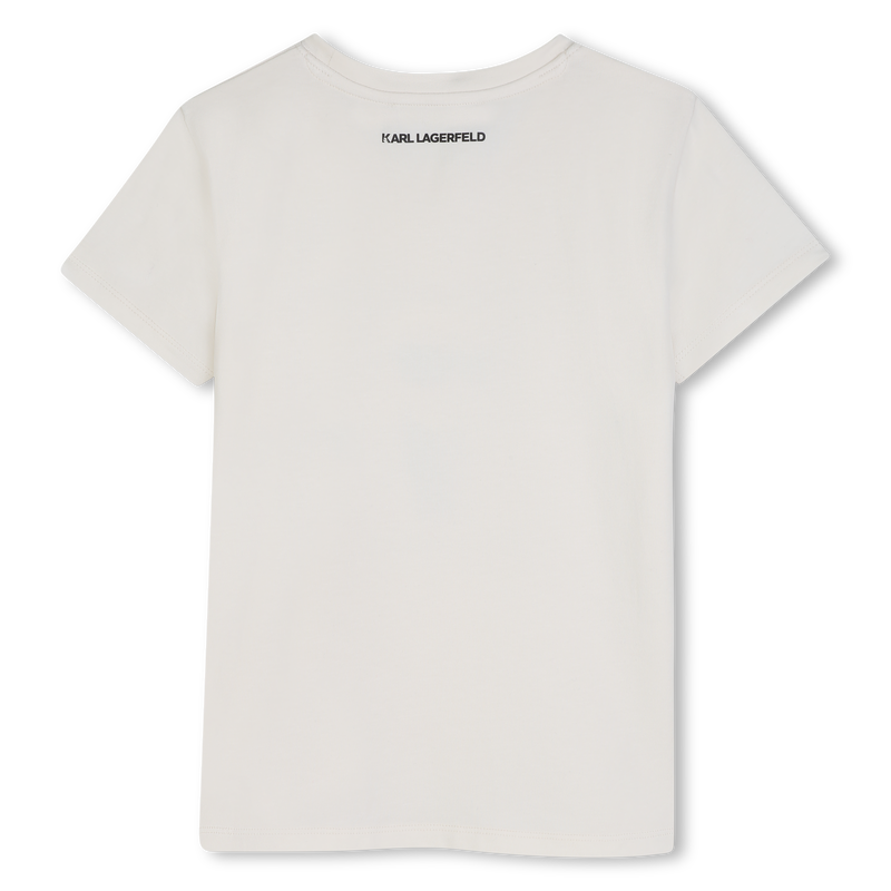 T-Shirt mit kurzen &Auml;rmeln KARL LAGERFELD KIDS 
                        M&Auml;DCHEN