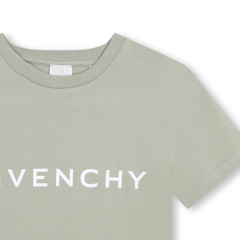 T-Shirt mit gedrucktem Logo GIVENCHY 
                        JUNGE
