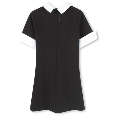 Kurz&auml;rmeliges Kleid KARL LAGERFELD KIDS M&Auml;DCHEN