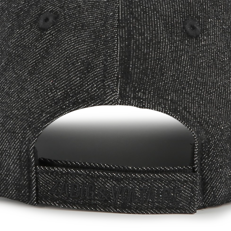 Jeanskappe mit Klettverschluss ZADIG & VOLTAIRE 
                        JUNGE