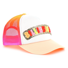 Kappe mit Bouclette-Badge BILLIEBLUSH 
                    M&Auml;DCHEN