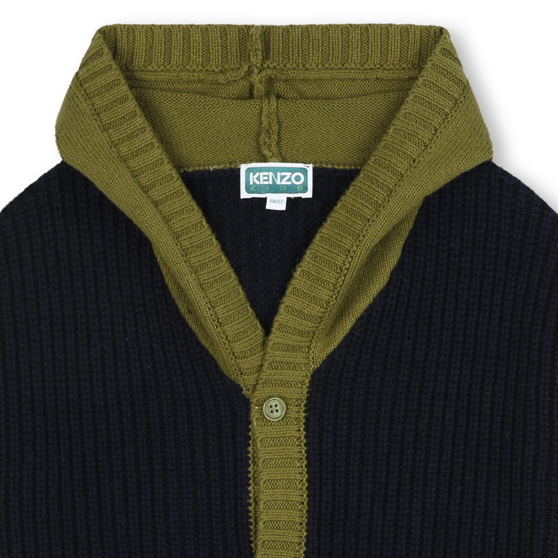 Cardigan aus Strick KENZO KIDS 
                        JUNGE