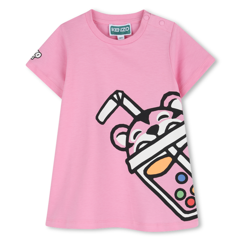KURZ&Auml;RMELIGES KLEID KENZO KIDS 
                        M&Auml;DCHEN