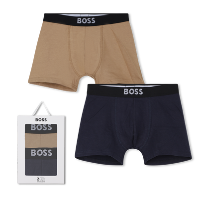 2er-Pack Boxershorts aus Jersey BOSS JUNGE