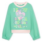 Fleece-sweatshirt, DISCORD GR&Uuml;N, hi-res