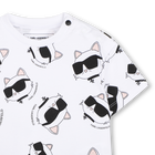 Set aus t-shirt und shorts KARL LAGERFELD KIDS 
                    M&Auml;DCHEN